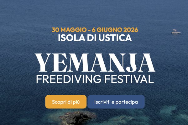 4 GIORNI - Early Bird Febbraio Yemanja Freediving Festival 2026