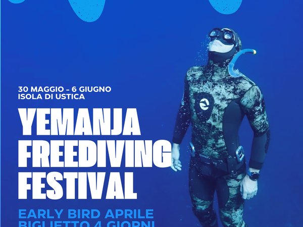 4 GIORNI - Early Bird Aprile Yemanja Freediving Festival 2026