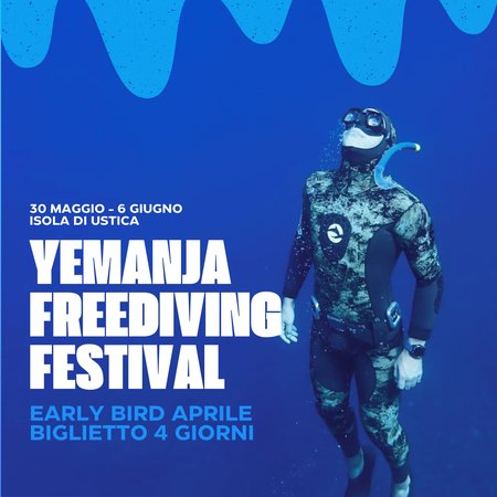 4 GIORNI - Early Bird Aprile Yemanja Freediving Festival 2026